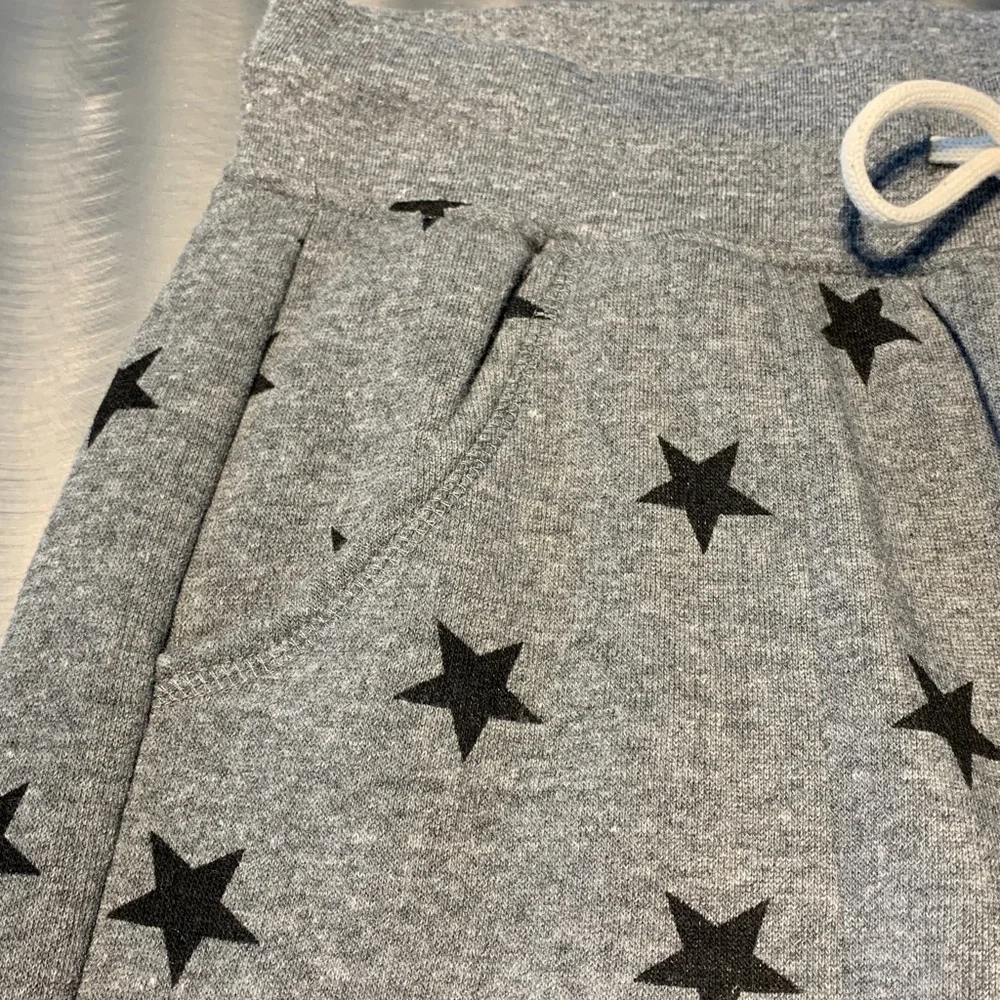 Alternative Apparel Eco Fleece Star Print Jogger Size M NWOT - Picture 5 of 11